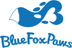 BlueFoxPaws logo vector